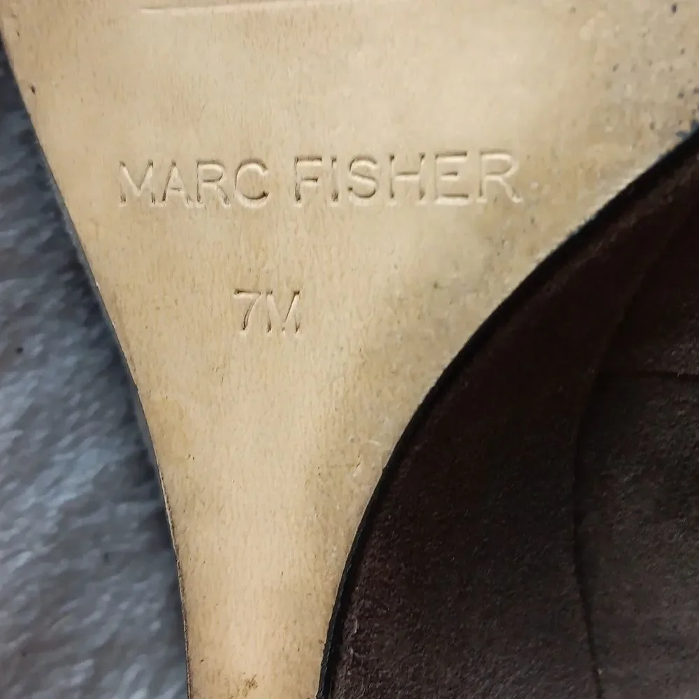 Marc Fisher Lace-Up Wedge Shoes